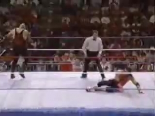 Wwf bret hart vs papa shango