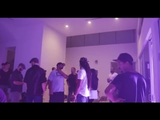 Juicy j miss mary mack feat lil wayne august alsina (behind scene)