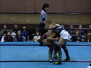 Io shirai & nanae takahashi vs & kawasaki katsushika saikyou dentetsu (natsuki taiyo & yuu yamagata)