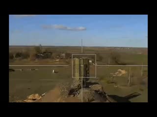 Кадры боевой работы российских бпла "ланцет"