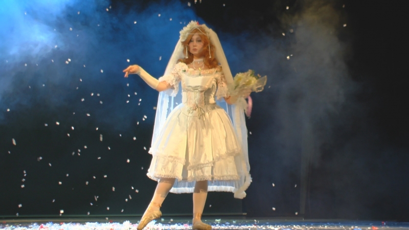 Street fashion дефиле yuki kaio wedding porn /anicon 2018/