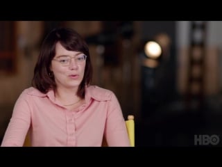 Emma stone steve carell in battle of the sexes (2017) hbo first look