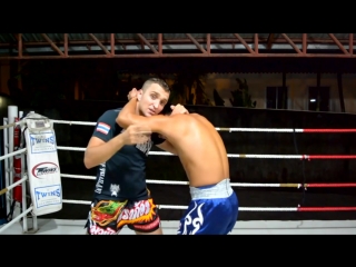 Клинч в тайском боксе 5 приёмов доминирования ч 2 clinch in thai boxing #2