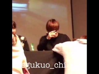 [fancam] 16/01/02 myeongdong fansign хардкорный чих ким тэхена