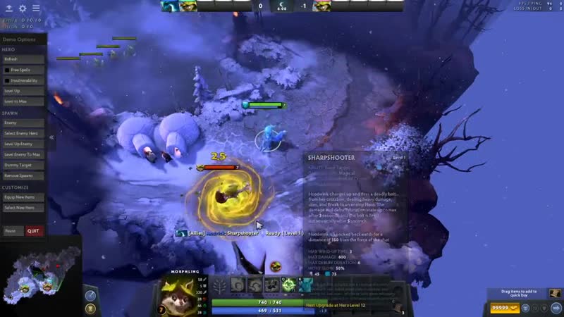 Morphling + hoodwink bug