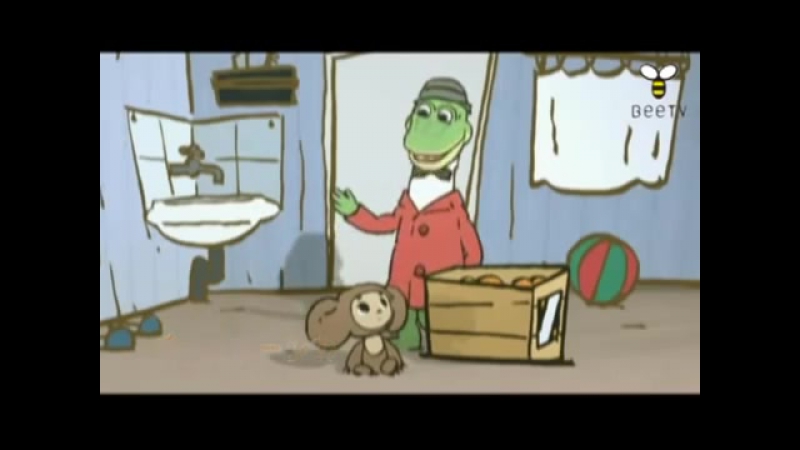 Японский мультфильм про чебурашку (русские субтитры)