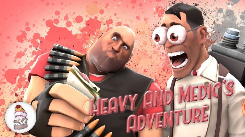 Heavys and medics magnificent adventure [gmod sfm machinima]