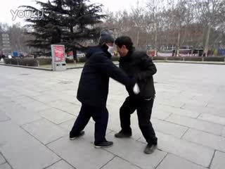 Tai chi pushers, wang changxing and disciple liu shengjun