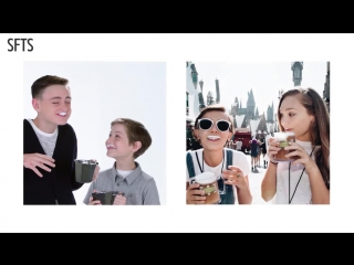 [rus sub] maddie ziegler, jacob tremblay & jaeden lieberher recreate their instagram posts ¦ teen vogue