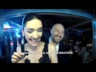 Halit berguzar having fun at beyza engin s wedding 27 5 2015