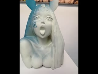 Sculpture "kaguya ahegao"