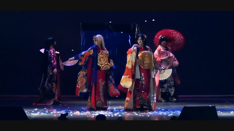 [akicon 2018] kohaku no yume mede shireru yoru no junjou