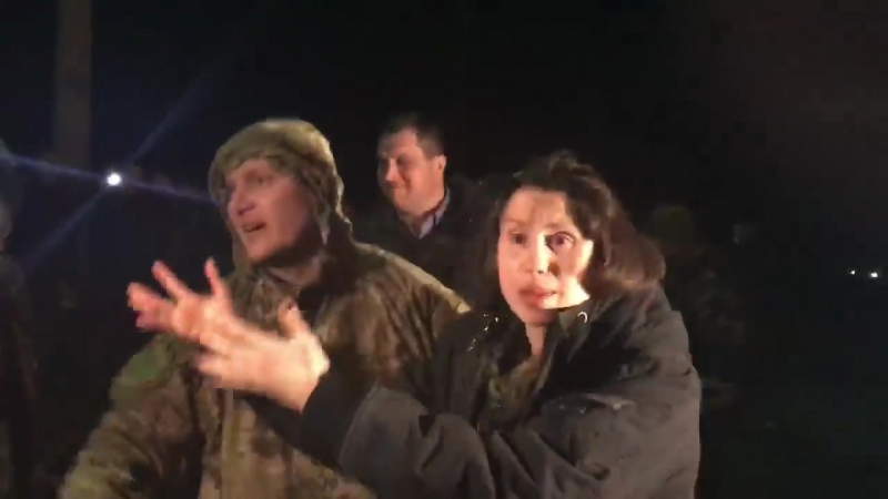 Учасники "блокади" закидали яйцями нардепа тетяну чорновіл