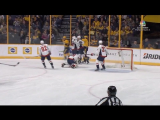 Grubauer turns away forsberg