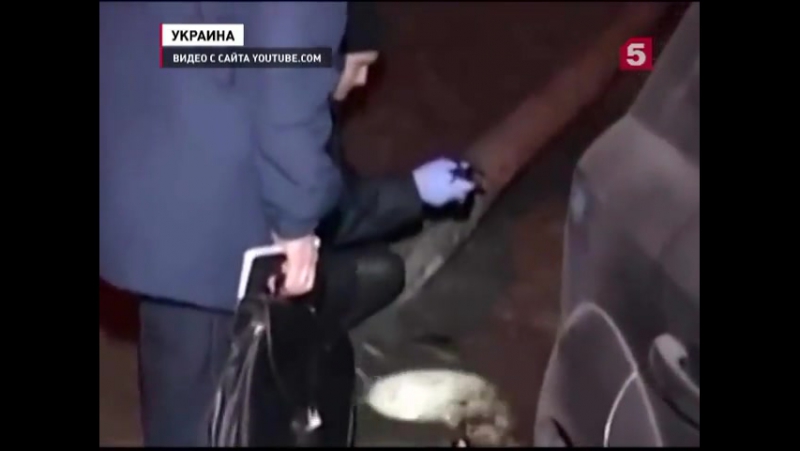 Неизвестные в киеве бросили гранату в машину депутата парасюка