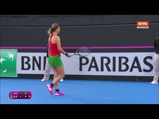 Fed cup 2019 samantha stosur victoria azarenka day 2