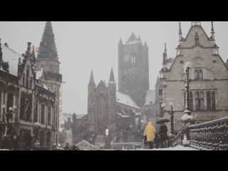 Ghent in the snow