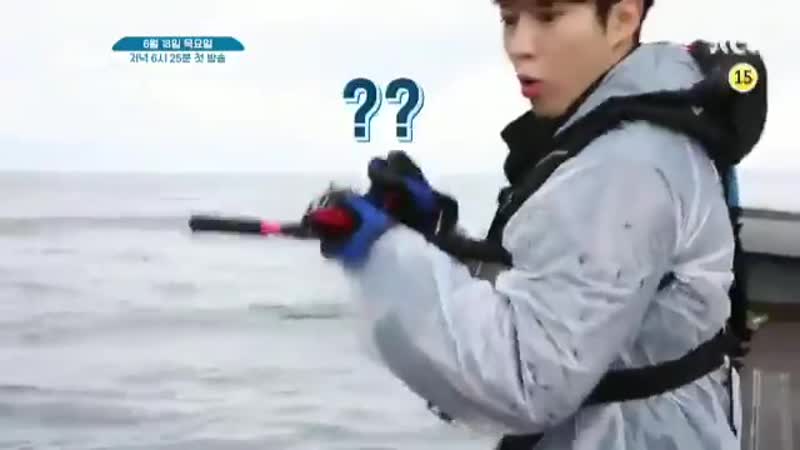 Sf9 dawon @ idol fishing camp preview