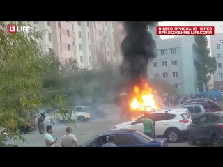 Взрыв приоры в новом уренгое