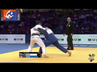 European judo championships warsaw 2017 semifinal 60kg mshvidobadze (rus) vs chkhvimiani (geo)