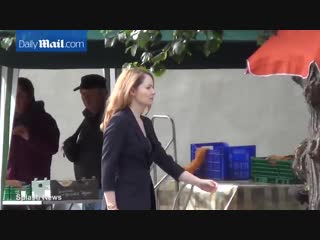 Miranda otto and claire danes on set of homeland