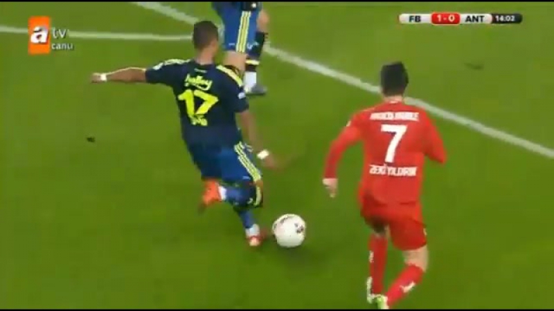 Nani amazing goal vs antalyaspor