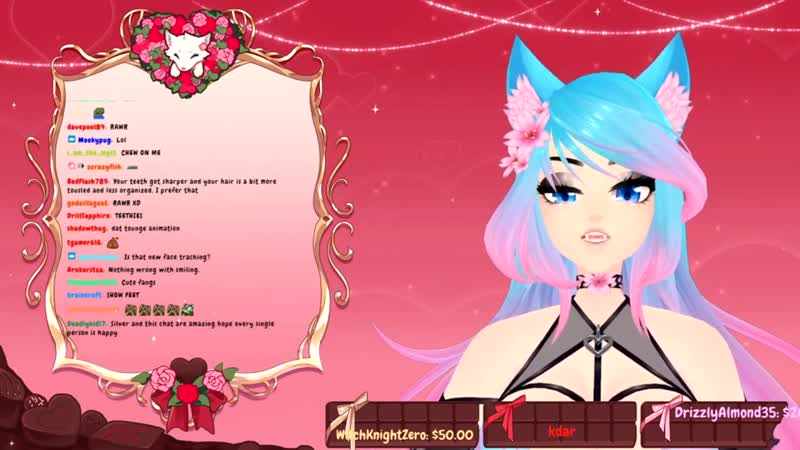 [cooksie] silvervale shows her new face tracking!