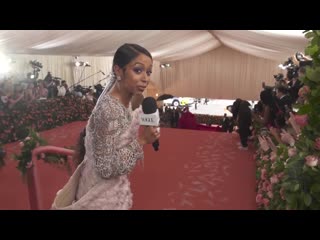 Lady gagas red carpet entrance met gala 2019 with liza koshy vogue