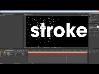 Particles stroke effect trapcode particular tutorial