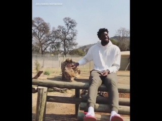 Joel embiid is just enjoying life right now