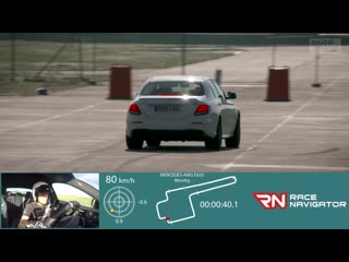 Lap record mercedes e63 amg s w213 auto motor and sport 1 min 50 sec!