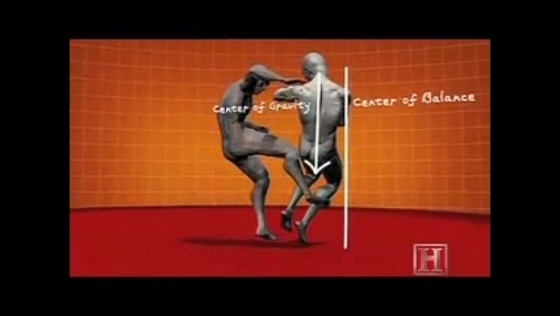 Сават (savate) back leg sweep