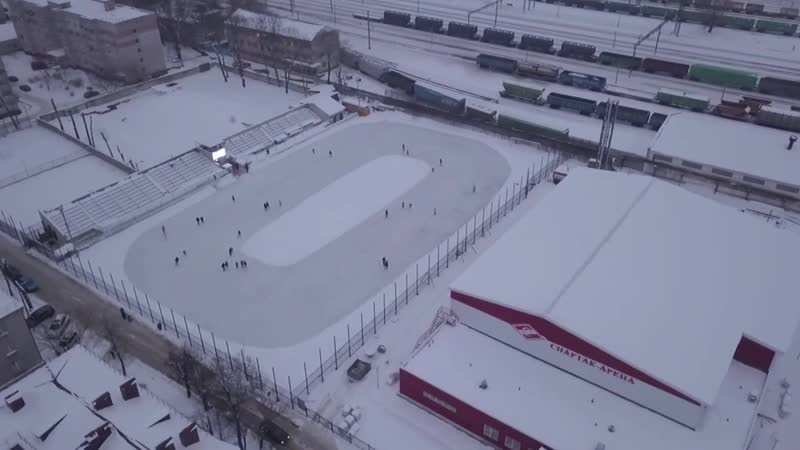 Самый большой каток в городе