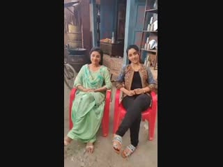 Paridhi sharma and ashnoor kaur live