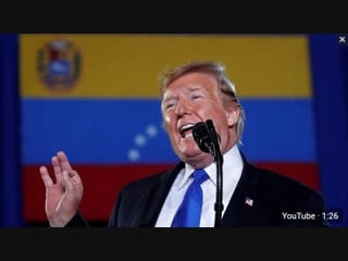 Trump will, dass venezolanische soldaten meutern (666 zeichen rechte hand)