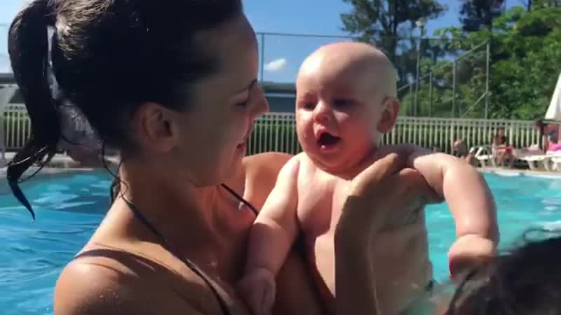 Даниэла фрейтас ►daniela freitas dylan’s first swim