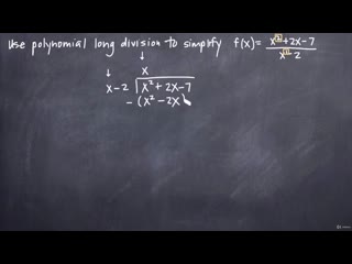 [06 foundations of calculus other functions and trigonometry] 049 long division of polynomials