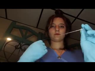 Asmr the dentist roleplay (relaxing cleaning)