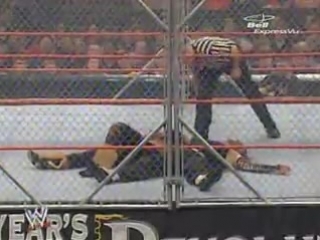 Jeff hardy vs johnny nitro (steel cage match wwe new year’s revolution 2007) [wrestling home]