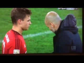 Pep guardiola joshua kimmich