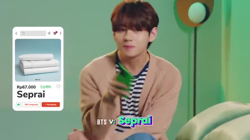 Tokopedia x bts beli kebutuhan dekorasi kamar dari tirai sampai seprai tokoped