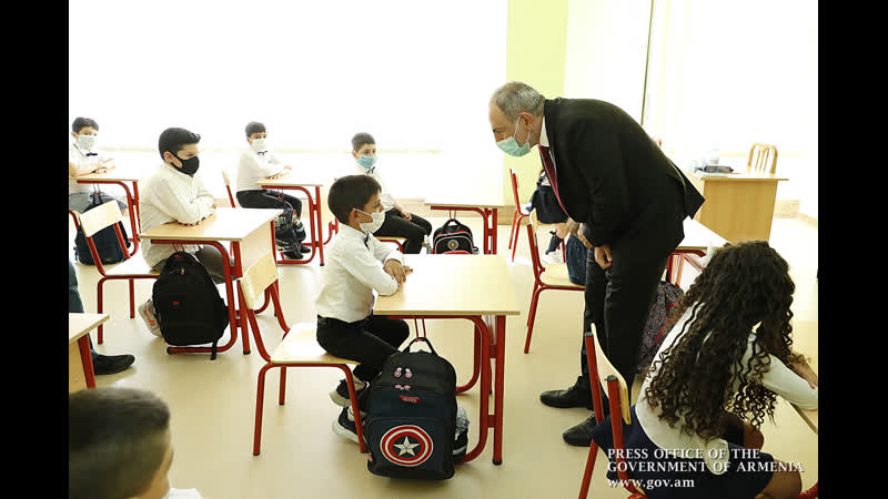 Վարչապետի խոսքը երեւանի n 153 դպրոցի բացմանը