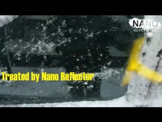 Nano reflector ice protection