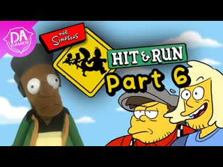 Apu can not move it move it! | simpsons hit & run pt 6 (will & aficionados chris) | dagames