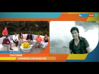 Chayanne conversó con 'buen día' previo a su concierto en costa rica