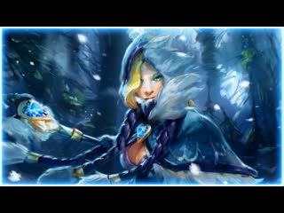 Crystal maiden в патче [upskill]