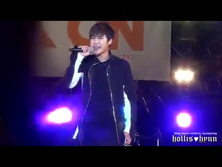 20140927 kim hyun joong 김현중 good bye @ aomori shock on