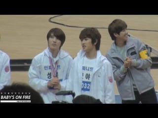 Fancam | 120108 | hoya @ «idol star athletic championship 2012»