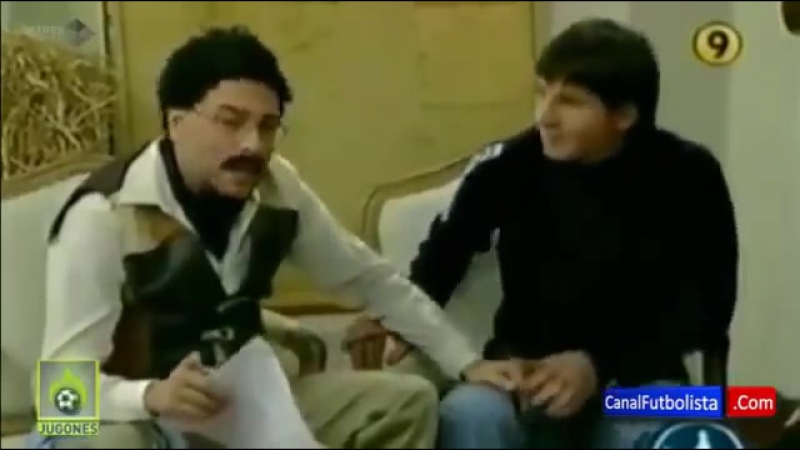 Дичайшая программа в аргентине, где молодого месси облапали