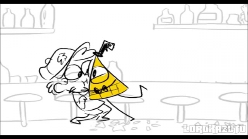 Gravity falls комикс с днём рождения билл сайфер! 1451811607346